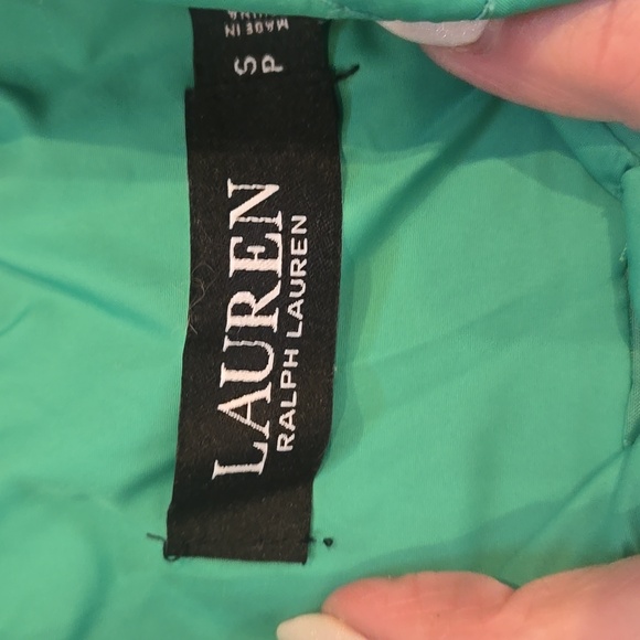 New Lauren Ralph Lauren Sunset Green Quilted Jacket - Picture 3 of 15
